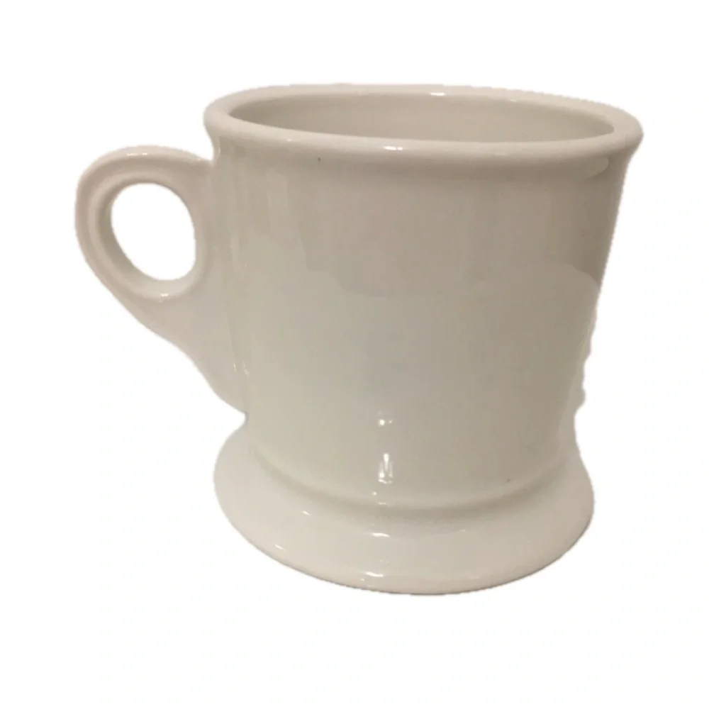 Anthropologie B Initial Mug black white coffee monogram